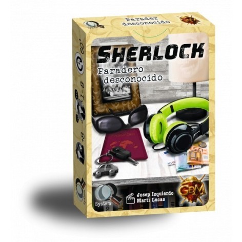 Serie Q Sherlock: Paradero Desconocido - juego de cartas