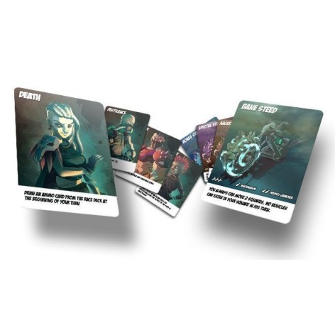 Badass Riders - Juego de cartas