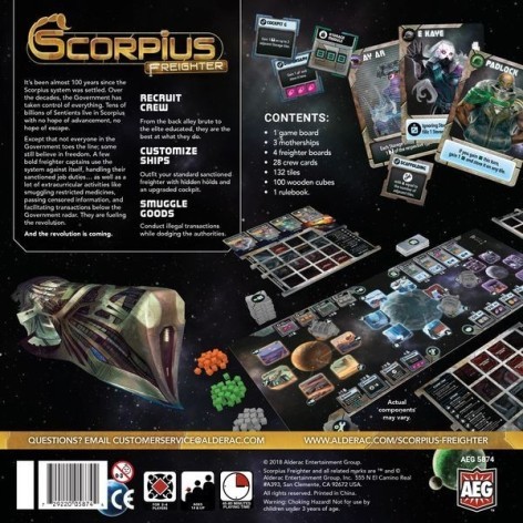 Scorpius Freighter - juego de mesa