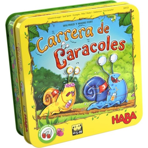 Carrera de Caracoles - juego de mesa para niños