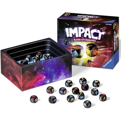 Impact: La Batalla de los Elementos - juego de dados