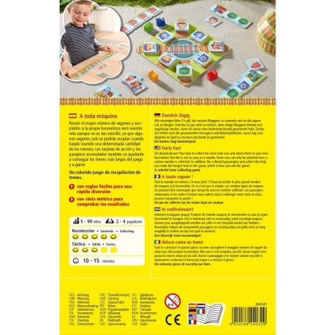 A toda Maquina - juego de mesa para niños