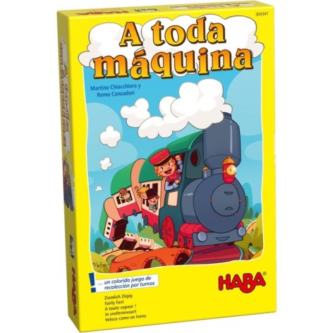 A toda Maquina - juego de mesa para niños