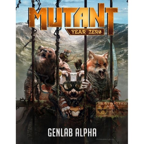 Mutant year zero: Genlab Alpha - suplemento de rol