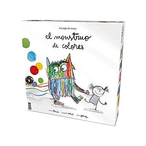 El Monstruo de Colores - juego de mesa para niños