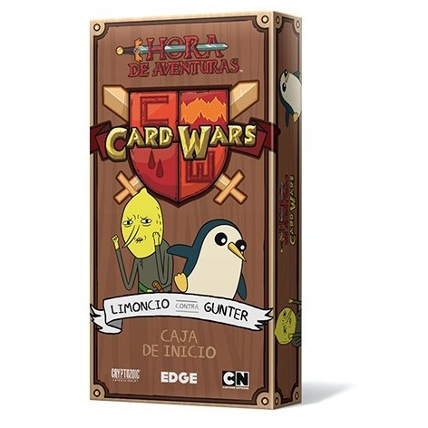 Hora de aventuras: Card Wars - Limoncio contra Gunter - juego de cartas