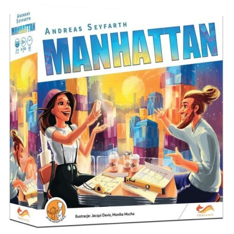 Manhattan: nueva edicion - juego de mesa