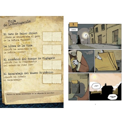 Libro Juego Sherlock Holmes