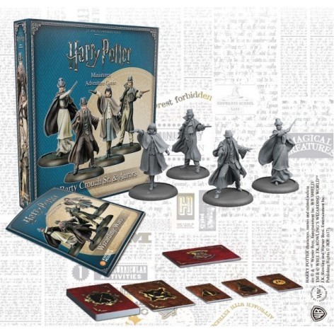 Harry Potter Miniatures Adventure Game: Barty Crouch y Aurores - expansión juego de mesa