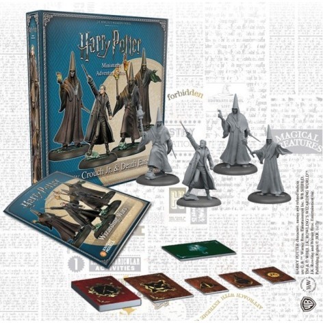 Harry Potter Miniatures Adventure Game: Barty Crouch Jr y Mortifagos - expansión juego de mesa