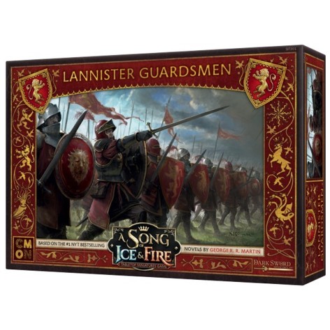 Juego de Tronos: Cancion de hielo y fuego el juego de miniaturas: Guardias Lannister - expansion juego de mesa