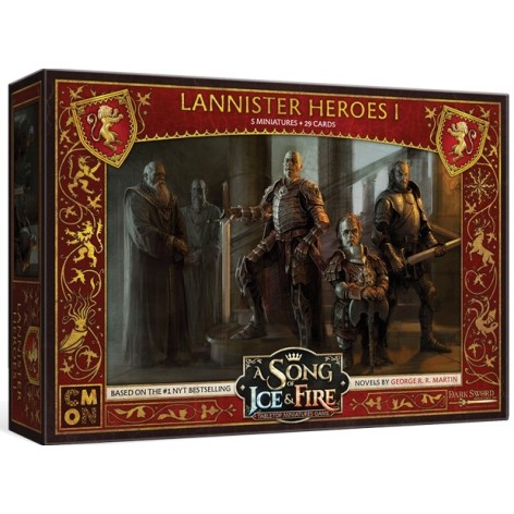 Juego de Tronos: Cancion de hielo y fuego el juego de miniaturas: Heroes Lannister I - expansion juego de mesa