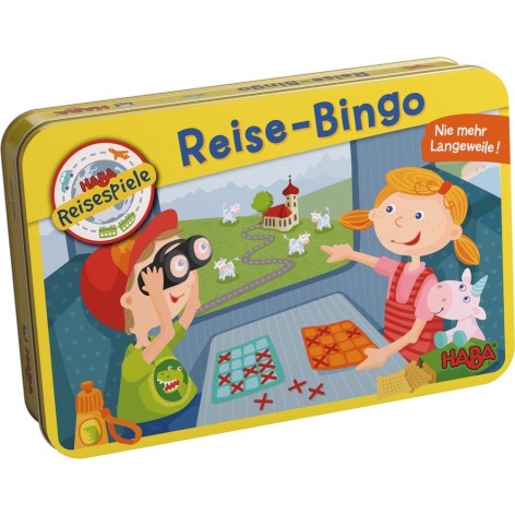 Bingo de Viaje - juego de mesa para niños