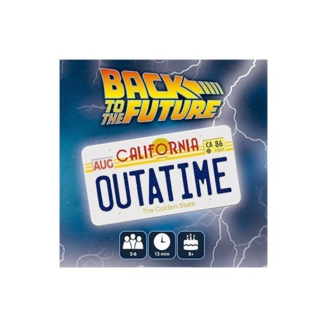Back to The Future Outatime- Juego de dados (castellano)