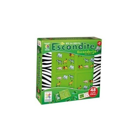 Escondite en la selva juego de mesa para niños