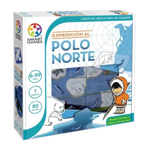 Expedicion al Polo Norte juego de mesa para niños