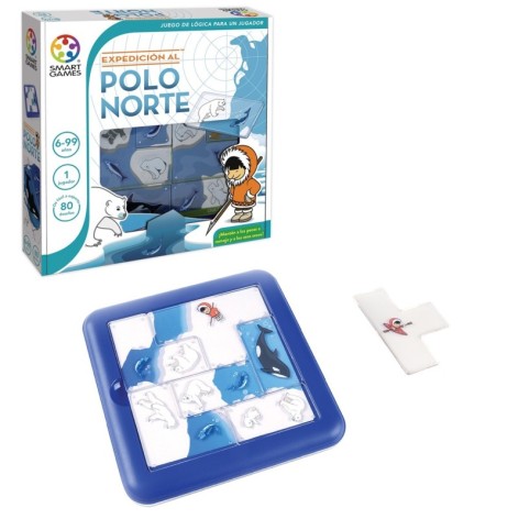 Expedicion al Polo Norte juego de mesa para niños