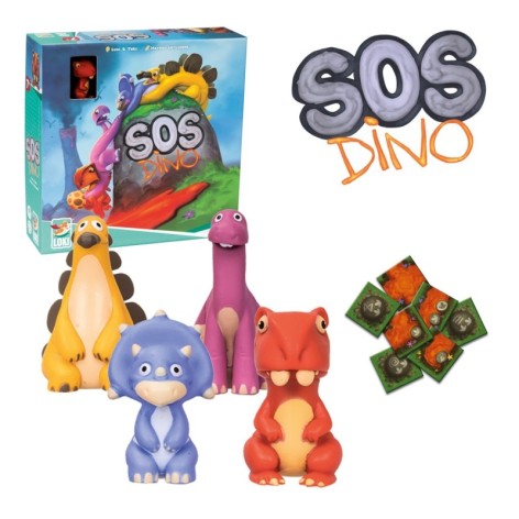 SOS Dino juego de mesa  para niños