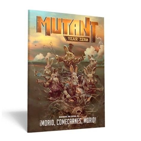 Mutant year zero Manual de Zona 3: Morid, Comecarnes, Morid - suplemento de rol