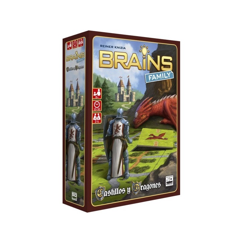 Brains Family: Castillos y Dragones - juego de mesa