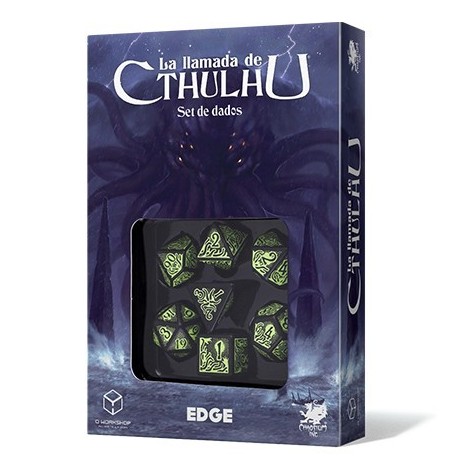 La llamada de Cthulhu: Set de dados - accesorio juegos de rol