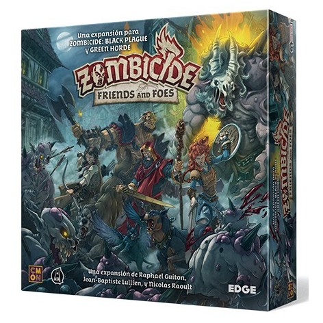 Zombicide Black Plague: Friends and Foes - expansión juego de mesa