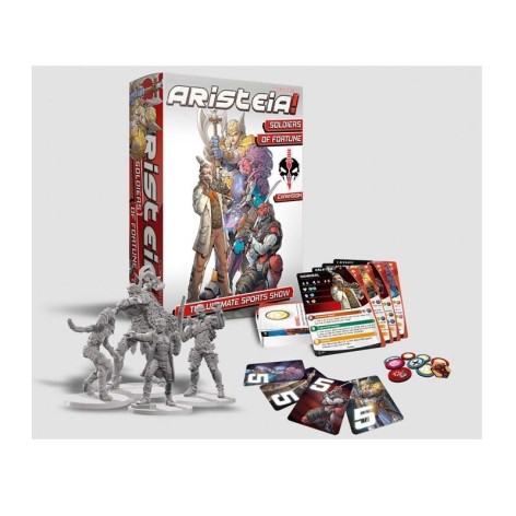 Aristeia Expansion Soldiers of Fortune - expansion juego de mesa