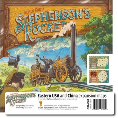 Stephensons Rocket: Eastern Usa and China - expansión juego de mesa