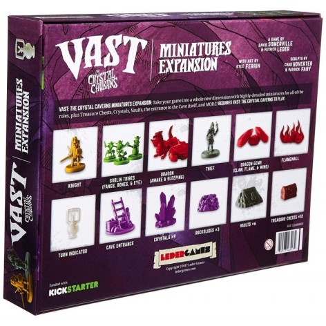 Vast: Expansion Miniaturas - expansión juego de mesa