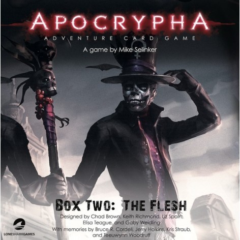 Apocrypha Adventure Card Game: The Flesh Expansion - expansión juego de cartas