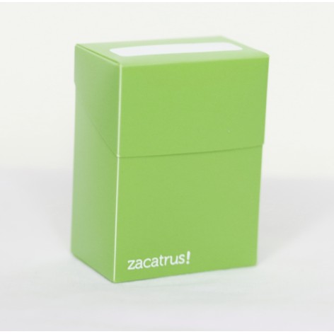 Deck Box Zacatrus Verde - accesorio juego de mesa