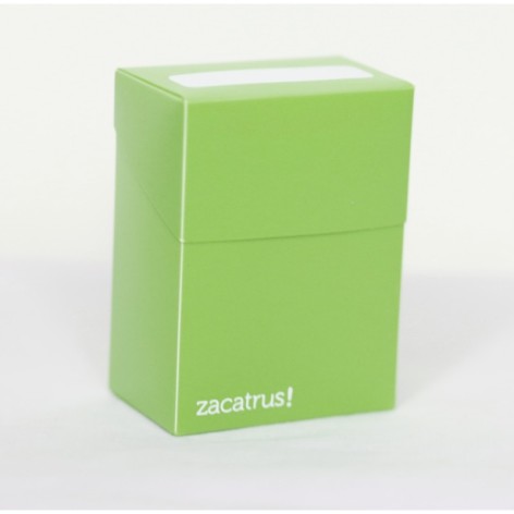Deck Box Zacatrus Verde - accesorio juego de mesa