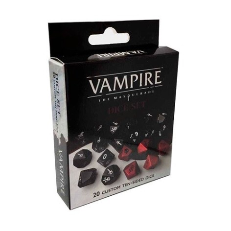 Dados Vampiro 5 edicion - accesorio juego de rol