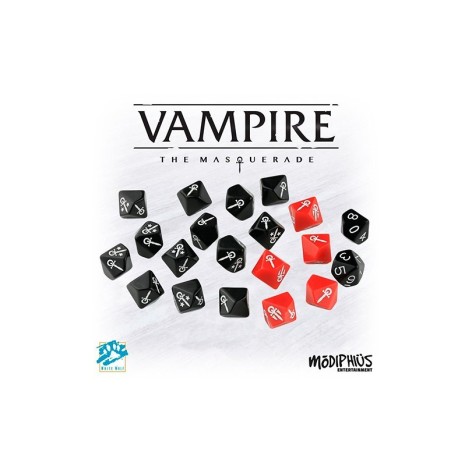 Dados Vampiro 5 edicion - accesorio juego de rol