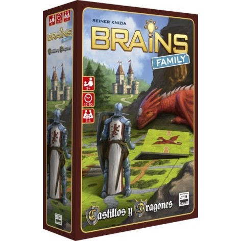 Brains Family: Castillos y Dragones - juego de mesa