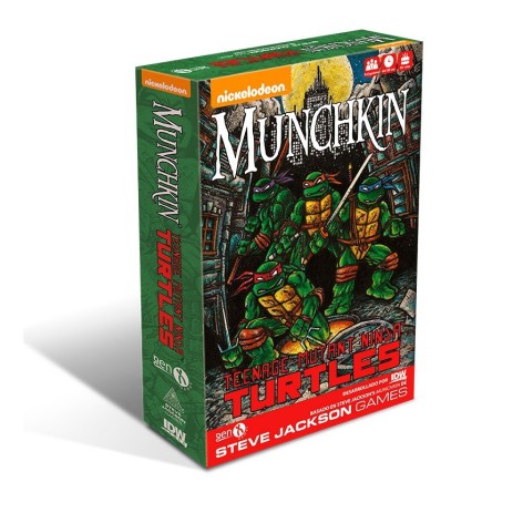 Tortugas Ninja Munchkin - juego de cartas
