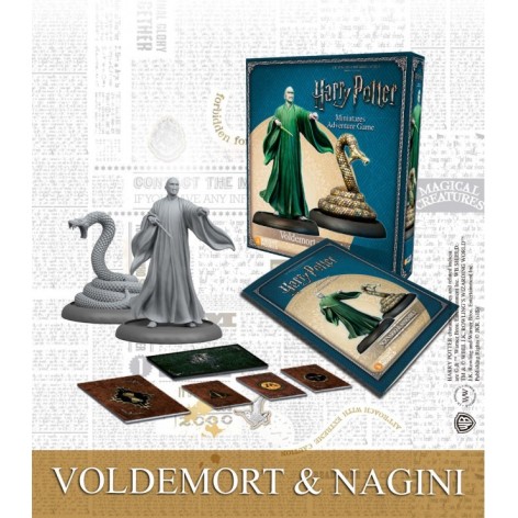 Harry Potter Miniatures Adventure Game: Lord Voldemort y Nagini