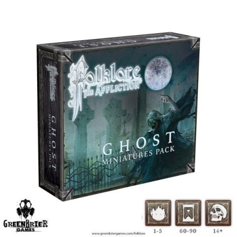 Folklore The Affliction: Ghost Miniatures Pack - expansión juego de mesa