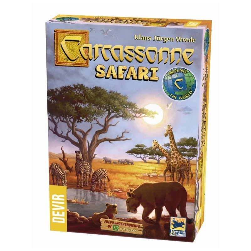 Carcassonne Safari - juego de mesa
