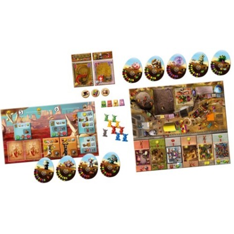 Dungeon Petz: Dark Alleys juego de mesa