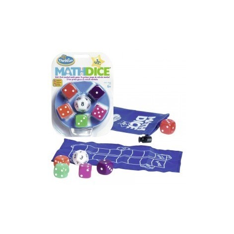 Math Dice JR - juego de mesa para niños