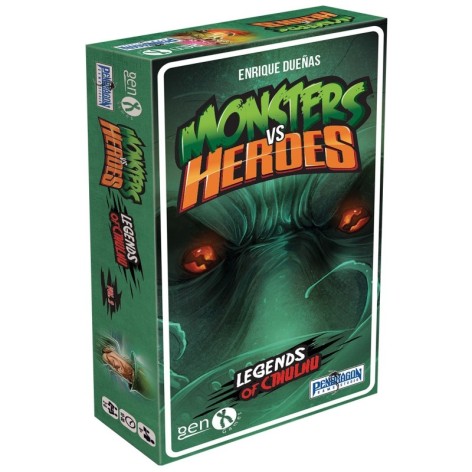 Monsters vs heroes: legends of Cthulhu (edicion en castellano) - juego de cartas