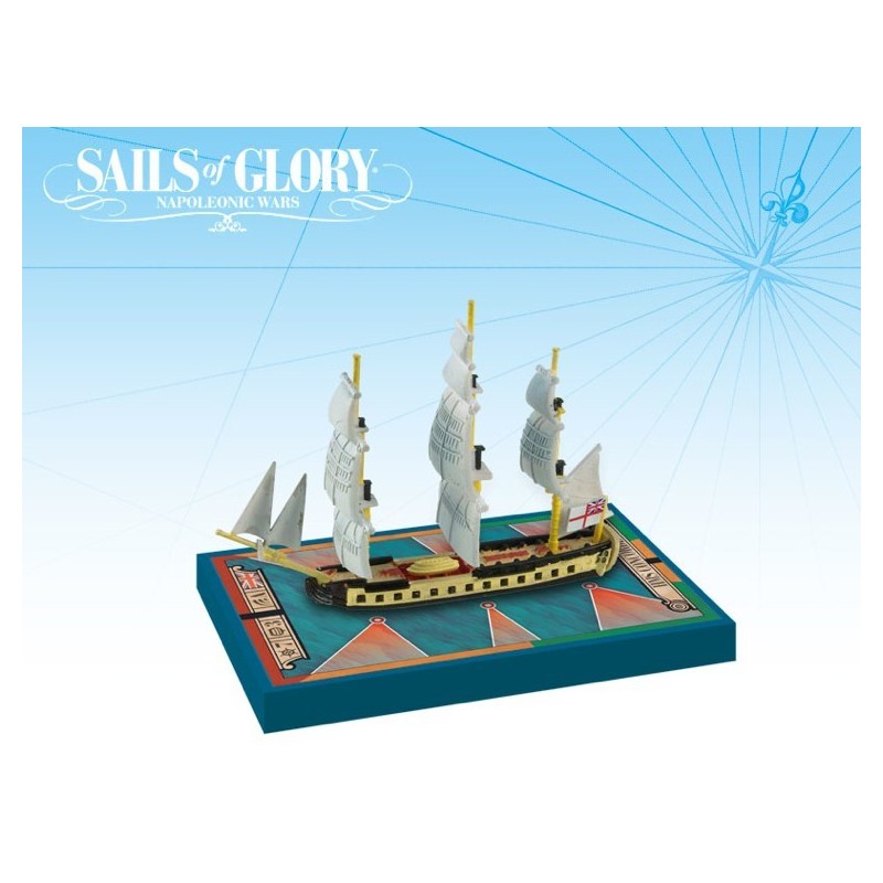 Sails of Glory ship pack: HMS Concorde 1783