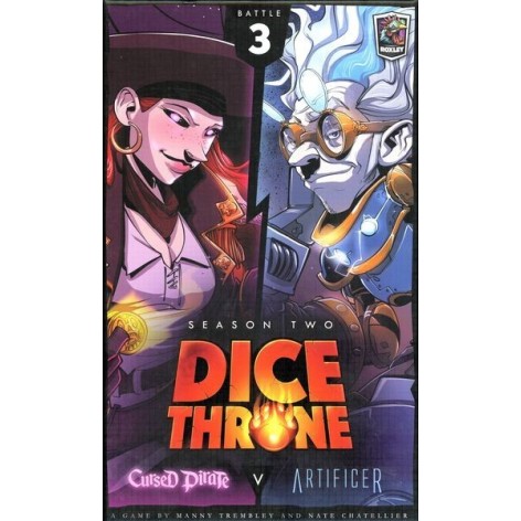 Dice Throne Season Two: Cursed Pirate VS Artificer - expansión juego de mesa