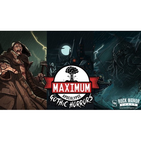 Maximum Apocalypse: Gothic Horrors - deluxe expansion - expansión juego de cartas