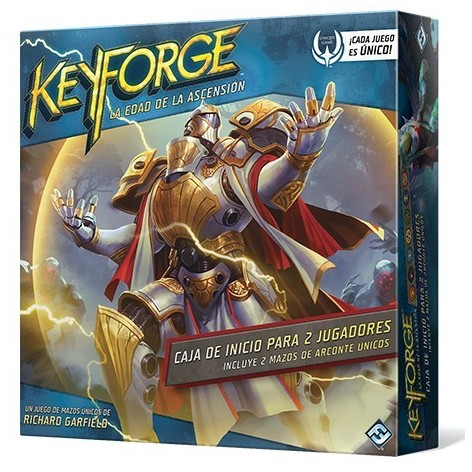 Caja de inicio de KeyForge: la Edad de la Ascension - juego de cartas