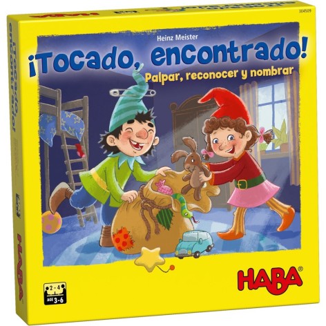 Tocado, encontrado - juego de mesa para niños