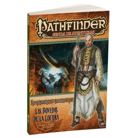 Pathfinder La Calavera de la Serpiente 4: Las bovedas de la locura - suplemento de rol