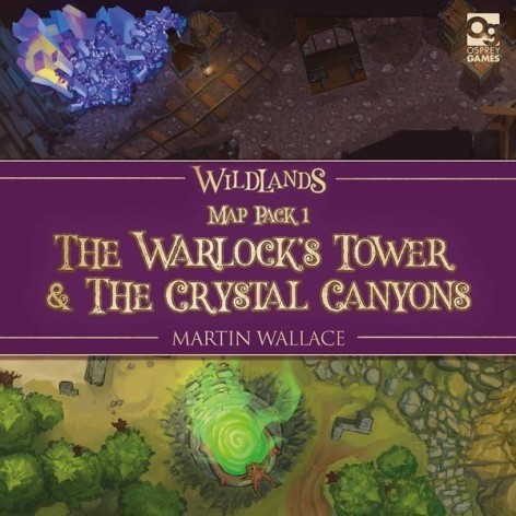 Wildlands Map Pack 1: The Warlocks Tower and The Crystal Canyons - expansion juego de mesa