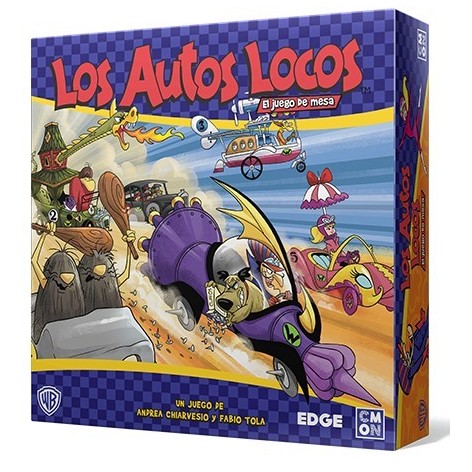 Los autos locos - juego de tablero